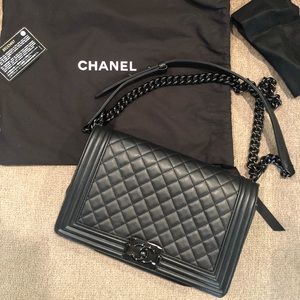 Chanel and Gucci bags